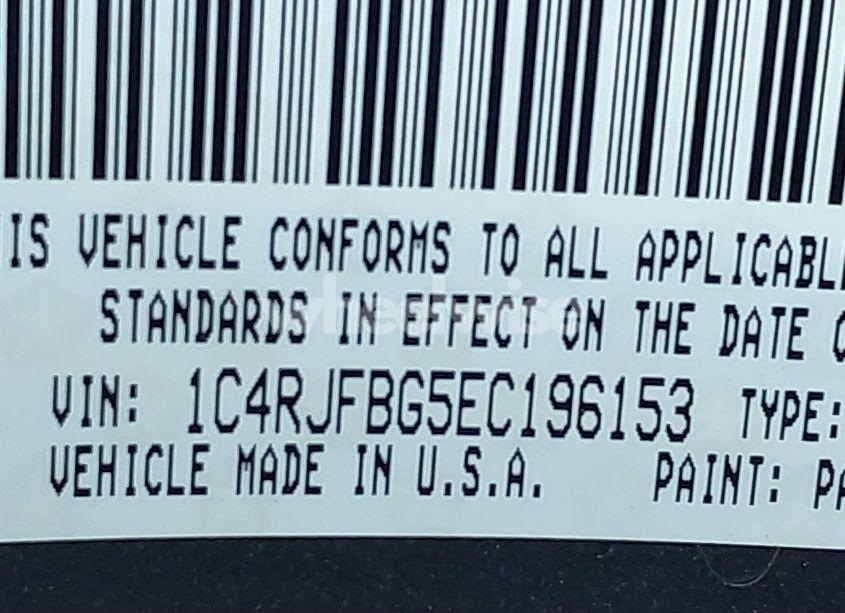 Photo 9 of 2014 Jeep Grand CHEROKEE LIMITED (VIN 1C4RJFBG5EC196153)