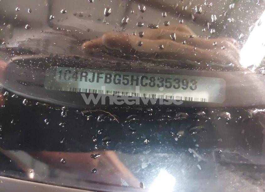 Photo 18 of 2017 Jeep Grand CHEROKEE LIMITED 4X4 (VIN 1C4RJFBG5HC835393)