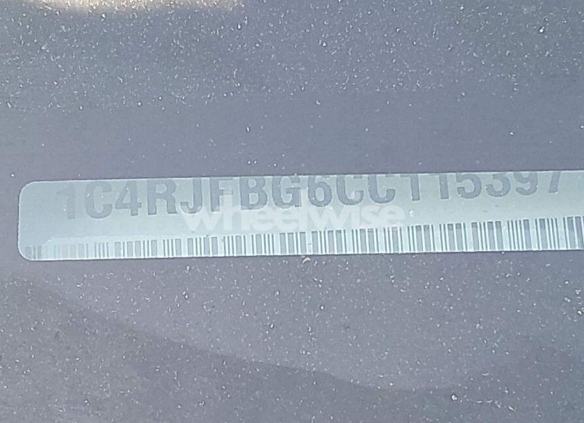 Photo 17 of 2012 Jeep Grand CHEROKEE LIMITED (VIN 1C4RJFBG6CC115397)