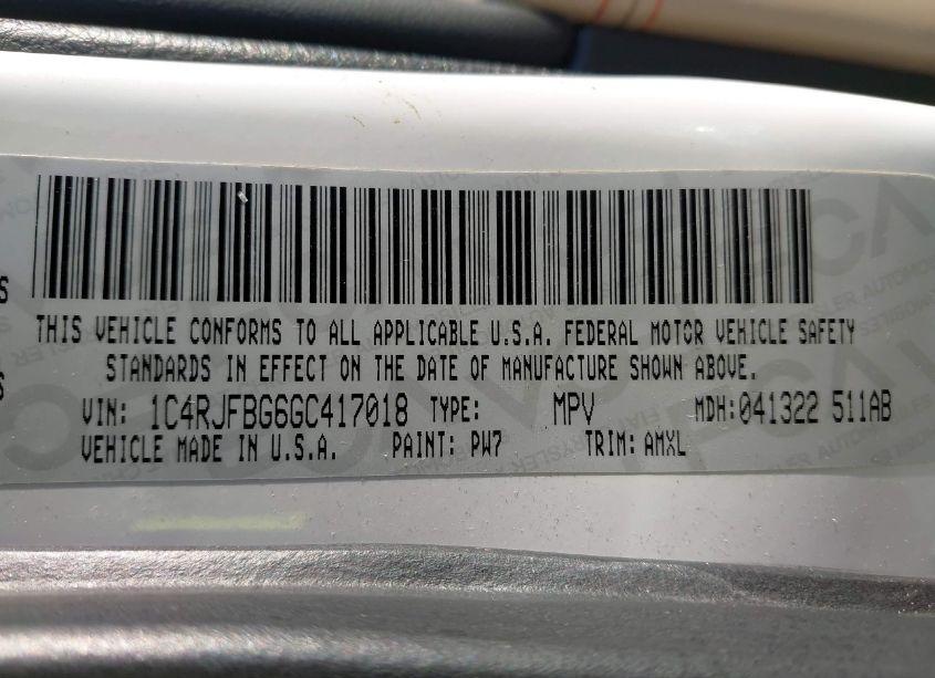 Photo 9 of 2016 Jeep Grand CHEROKEE LIMITED 75TH ANNIVERSARY (VIN 1C4RJFBG6GC417018)