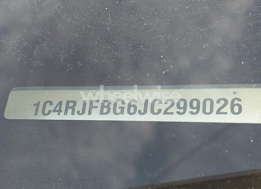 Photo 9 of 2018 Jeep Grand CHEROKEE LIMITED 4X4 (VIN 1C4RJFBG6JC299026)