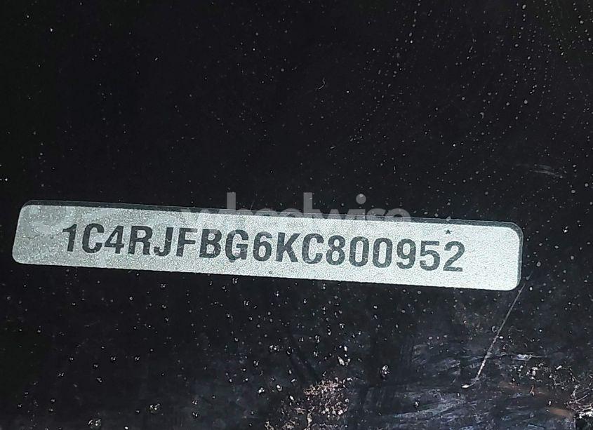 Photo 17 of 2019 Jeep Grand CHEROKEE LIMITED 4X4 (VIN 1C4RJFBG6KC800952)