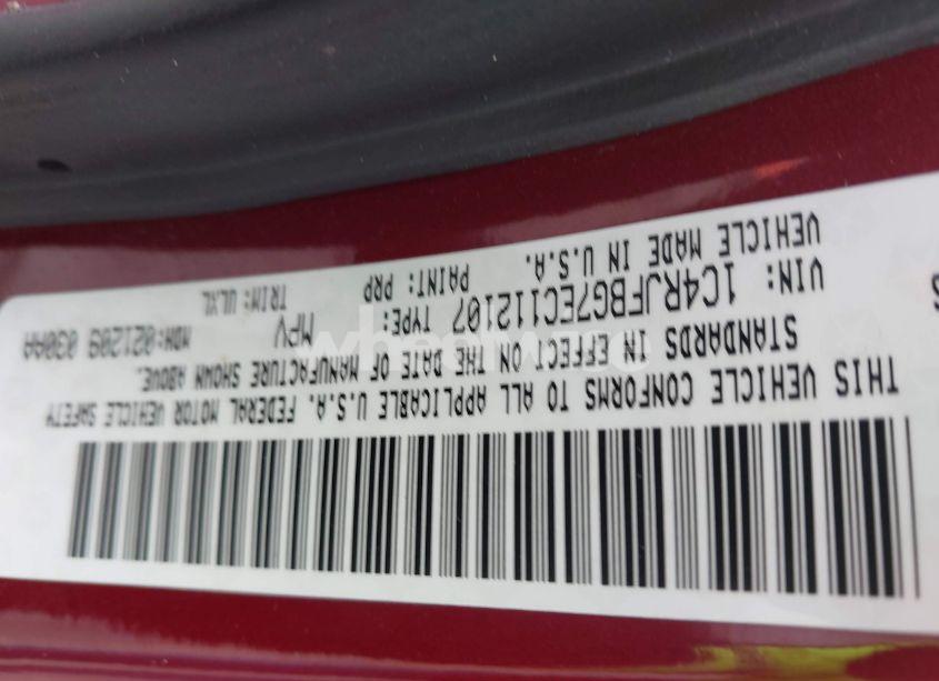 Photo 9 of 2014 Jeep Grand CHEROKEE LIMITED (VIN 1C4RJFBG7EC112107)