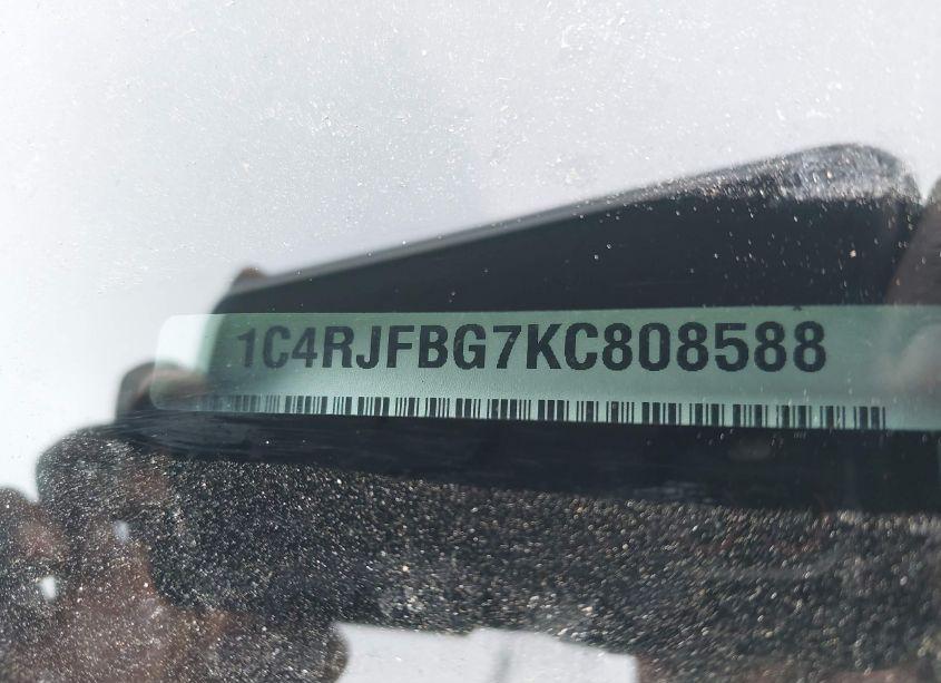 Photo 9 of 2019 Jeep Grand CHEROKEE LIMITED 4X4 (VIN 1C4RJFBG7KC808588)