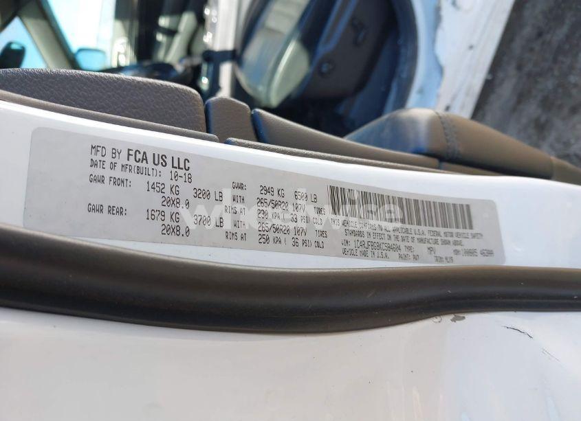 Photo 9 of 2019 Jeep Grand CHEROKEE LIMITED X 4X4 (VIN 1C4RJFBG8KC584604)