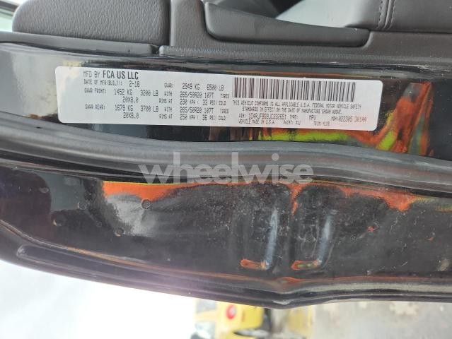 Photo 2 of 2018 JEEP GRAND CHEROKEE LIMITED (VIN 1C4RJFBG9JC332651)