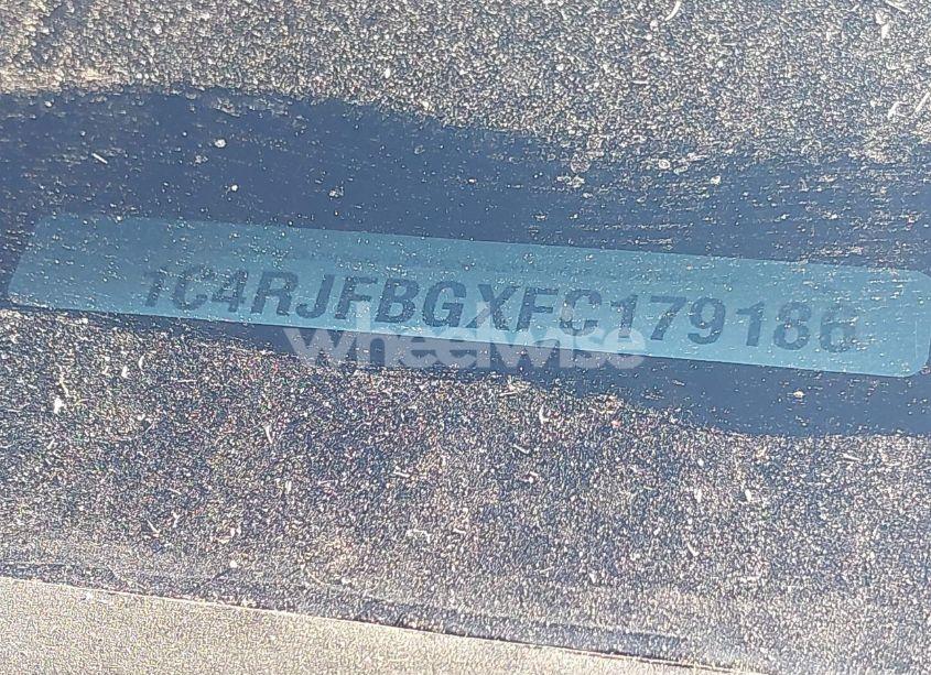 Photo 9 of 2015 Jeep Grand CHEROKEE LIMITED (VIN 1C4RJFBGXFC179186)