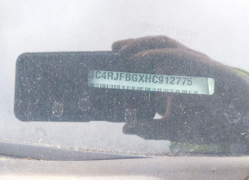 Photo 16 of 2017 Jeep Grand CHEROKEE LIMITED 4X4 (VIN 1C4RJFBGXHC912775)