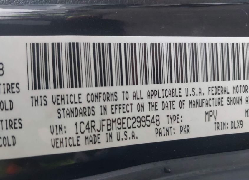 Photo 9 of 2014 Jeep Grand CHEROKEE LIMITED (VIN 1C4RJFBM9EC299548)