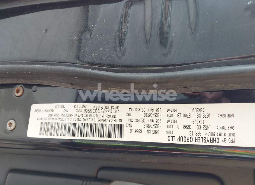 Photo 9 of 2012 Jeep Grand CHEROKEE LIMITED (VIN 1C4RJFBT1CC312006)