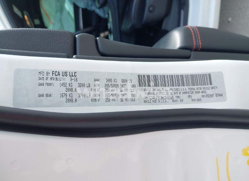 Photo 9 of 2017 Jeep Grand CHEROKEE LIMITED 75TH ANNIVERSARY EDITION 4X4 (VIN 1C4RJFBT9HC646565)