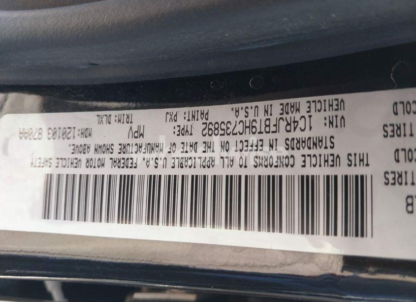 Photo 9 of 2017 Jeep Grand CHEROKEE LIMITED 4X4 (VIN 1C4RJFBT9HC735892)