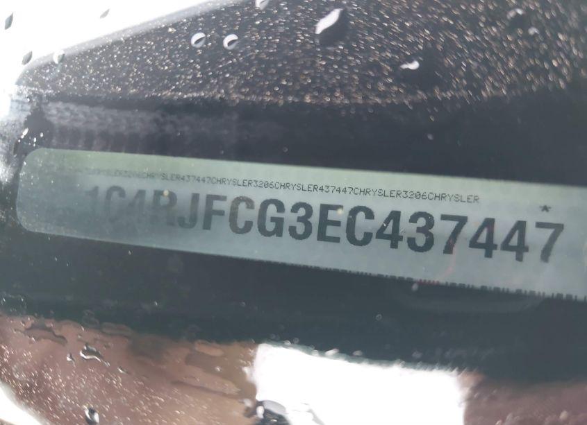 Photo 9 of 2014 Jeep Grand CHEROKEE OVERLAND (VIN 1C4RJFCG3EC437447)