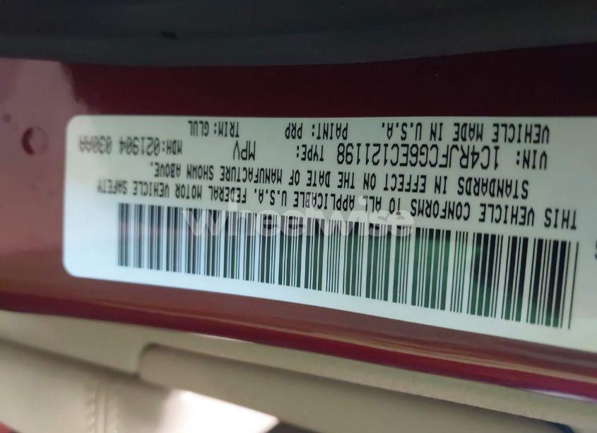 Photo 9 of 2014 Jeep Grand CHEROKEE OVERLAND (VIN 1C4RJFCG6EC121198)