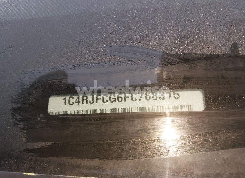 Photo 9 of 2015 Jeep Grand CHEROKEE OVERLAND (VIN 1C4RJFCG6FC768315)