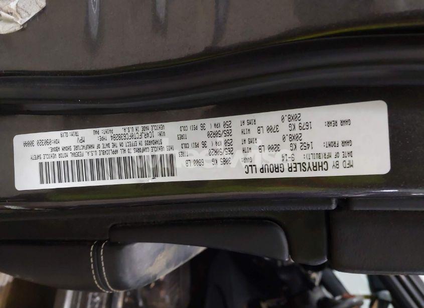 Photo 9 of 2015 Jeep Grand CHEROKEE OVERLAND (VIN 1C4RJFCT0FC638284)