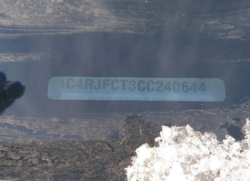 Photo 9 of 2012 Jeep Grand CHEROKEE OVERLAND (VIN 1C4RJFCT3CC240644)