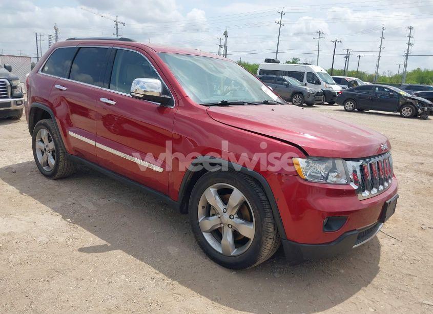 2013 Jeep Grand CHEROKEE OVERLAND (VIN 1C4RJFCT3DC619435) main photo