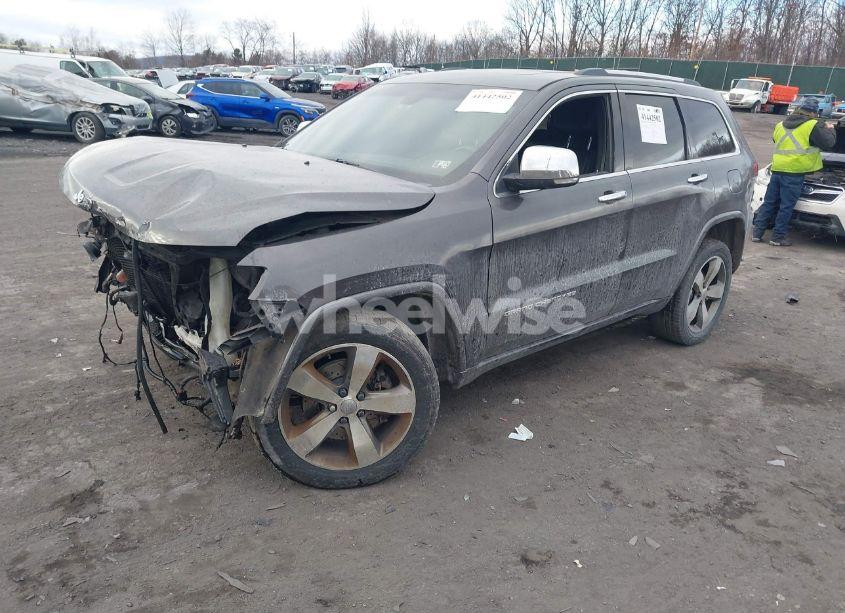 Photo 2 of 2014 Jeep Grand CHEROKEE OVERLAND (VIN 1C4RJFCT4EC329383)