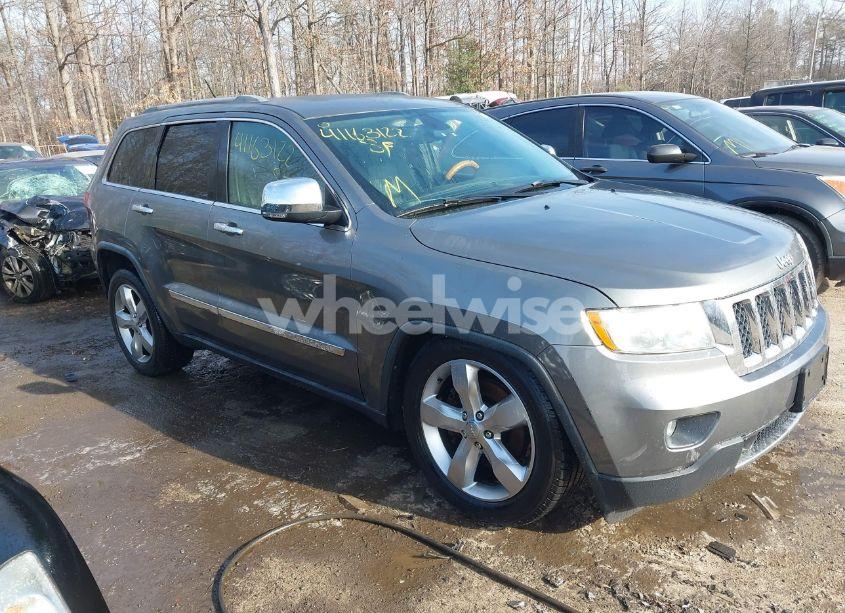 2012 Jeep Grand CHEROKEE OVERLAND (VIN 1C4RJFCT5CC192080) main photo