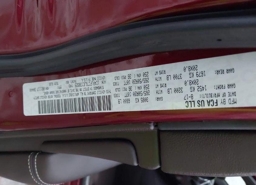 Photo 9 of 2018 Jeep Grand CHEROKEE OVERLAND 4X4 (VIN 1C4RJFCT6JC138929)