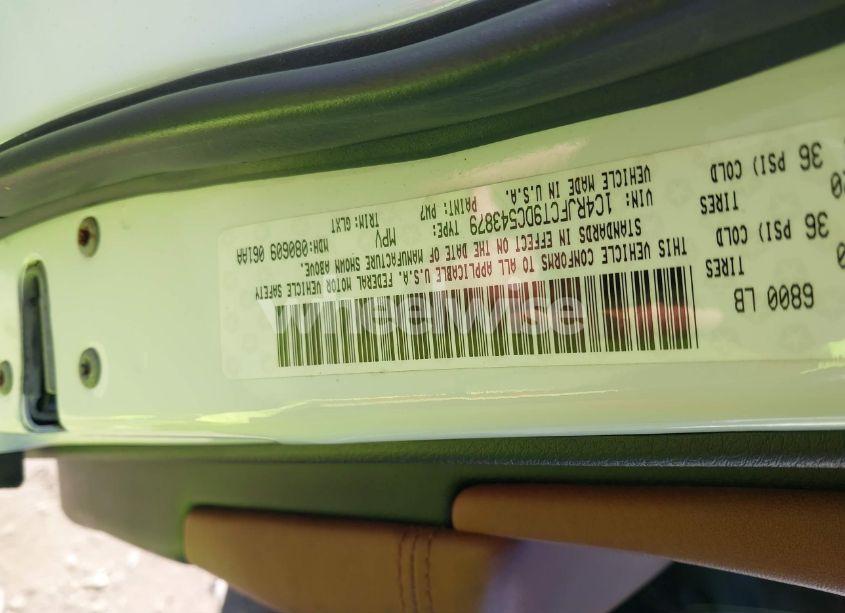 Photo 9 of 2013 Jeep Grand CHEROKEE OVERLAND (VIN 1C4RJFCT9DC543879)