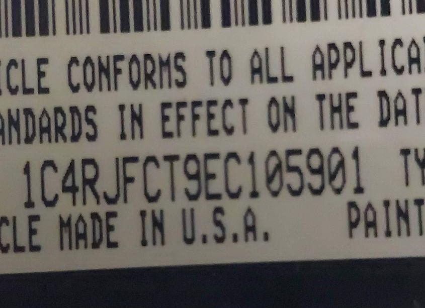 Photo 9 of 2014 Jeep Grand CHEROKEE OVERLAND (VIN 1C4RJFCT9EC105901)