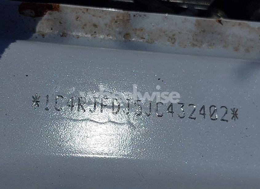 Photo 9 of 2018 Jeep Grand CHEROKEE SRT (VIN 1C4RJFDJ5JC432402)