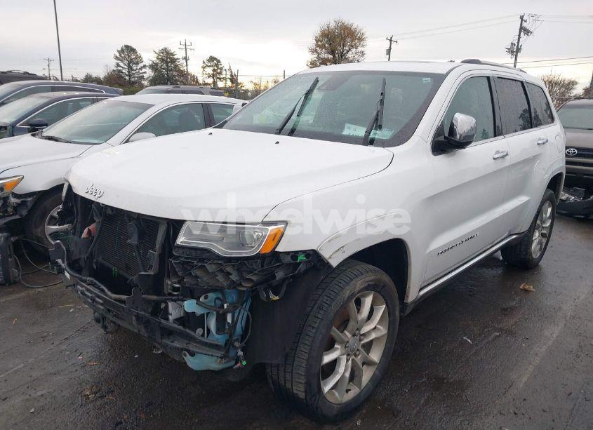 Photo 2 of 2015 Jeep Grand CHEROKEE SUMMIT (VIN 1C4RJFJGXFC122665)