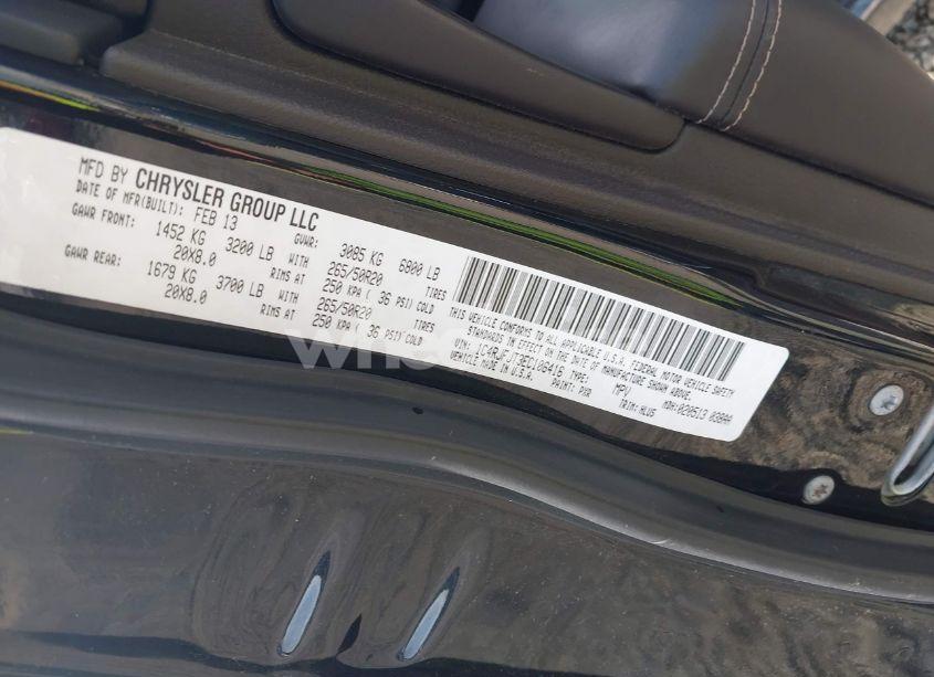 Photo 9 of 2014 Jeep Grand CHEROKEE SUMMIT (VIN 1C4RJFJT3EC106416)