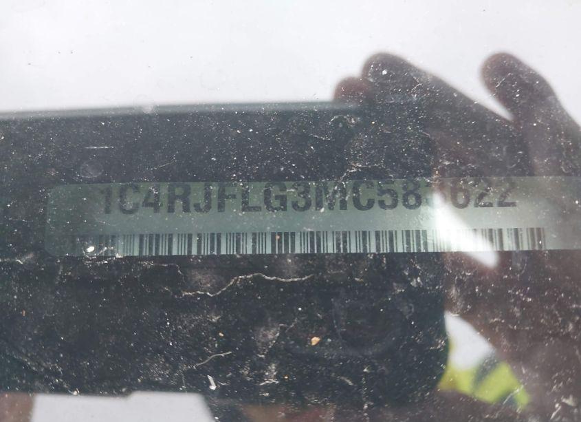 Photo 9 of 2021 Jeep Grand CHEROKEE TRAILHAWK 4X4 (VIN 1C4RJFLG3MC583622)