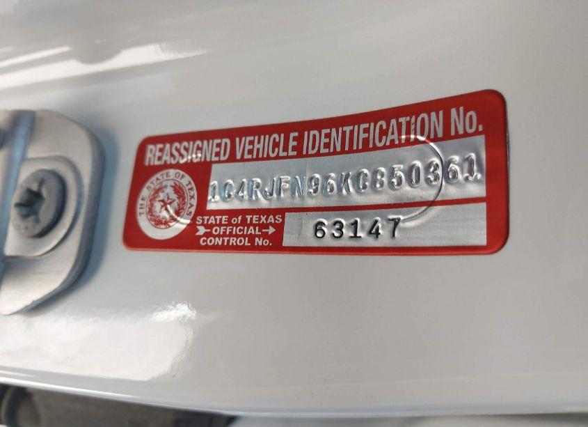 Photo 9 of 2019 Jeep Grand CHEROKEE TRACKHAWK 4X4 (VIN 1C4RJFN96KC850361)