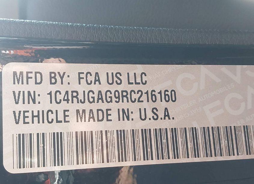 Photo 9 of 2024 Jeep Grand CHEROKEE ALTITUDE 4X2 (VIN 1C4RJGAG9RC216160)