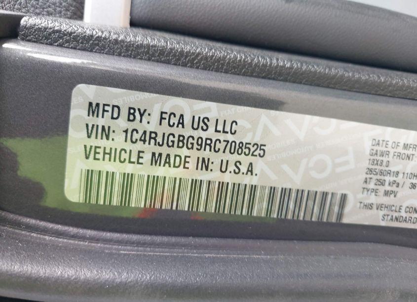 Photo 9 of 2024 Jeep Grand CHEROKEE LIMITED (VIN 1C4RJGBG9RC708525)