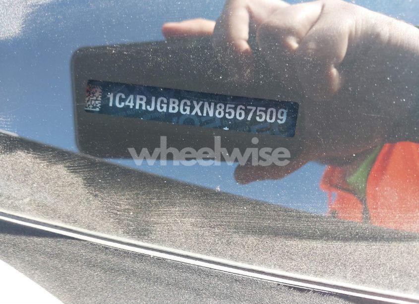 Photo 9 of 2022 Jeep Grand CHEROKEE LIMITED 4X2 (VIN 1C4RJGBGXN8567509)