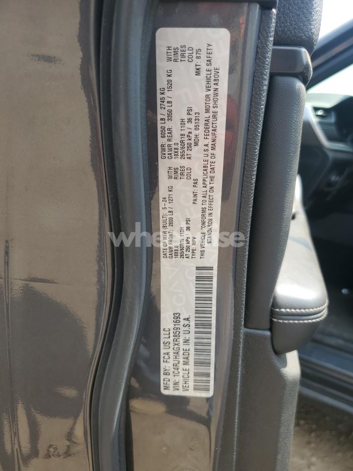 Photo 12 of 2024 JEEP GRAND CHEROKEE LAREDO (VIN 1C4RJHAGXR8591693)