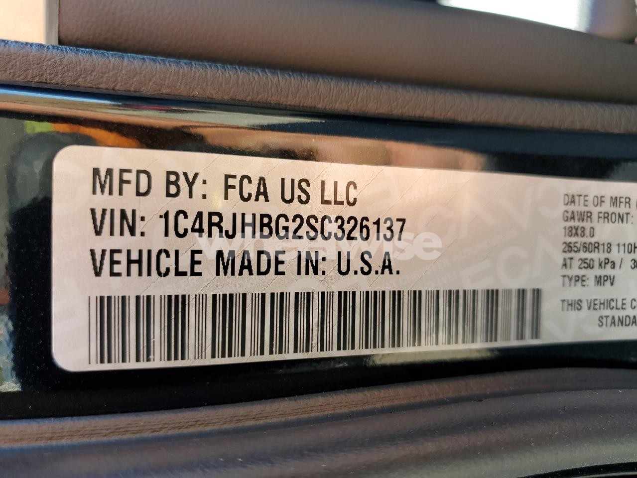 Photo 13 of 2025 JEEP GRAND CHEROKEE LIMITED (VIN 1C4RJHBG2SC326137)