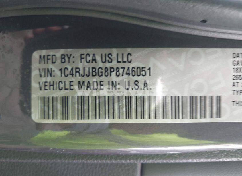 Photo 9 of 2023 Jeep Grand CHEROKEE L LIMITED 4X2 (VIN 1C4RJJBG8P8746051)