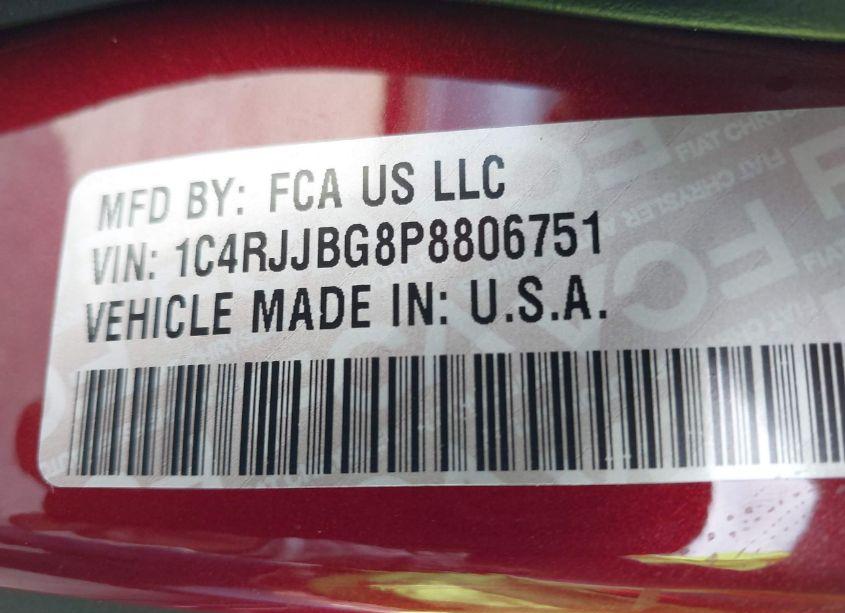 Photo 9 of 2023 Jeep Grand CHEROKEE L LIMITED 4X2 (VIN 1C4RJJBG8P8806751)