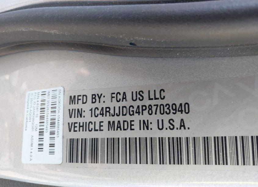 Photo 9 of 2023 Jeep Grand CHEROKEE L OVERLAND 4X2 (VIN 1C4RJJDG4P8703940)