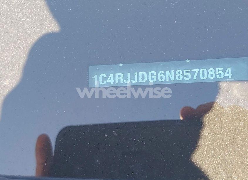 Photo 9 of 2022 Jeep Grand CHEROKEE L OVERLAND 4X2 (VIN 1C4RJJDG6N8570854)