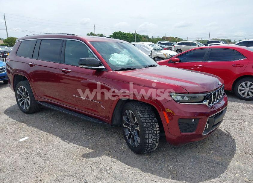 2021 Jeep Grand CHEROKEE L OVERLAND 4X2 (VIN 1C4RJJDG7M8204108) main photo