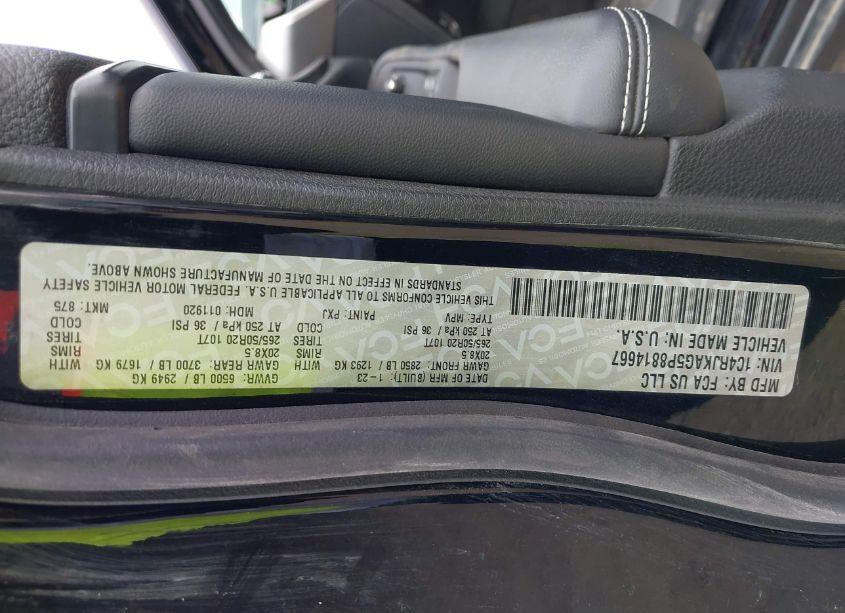 Photo 9 of 2023 Jeep Grand CHEROKEE L ALTITUDE 4X4 (VIN 1C4RJKAG5P8814667)