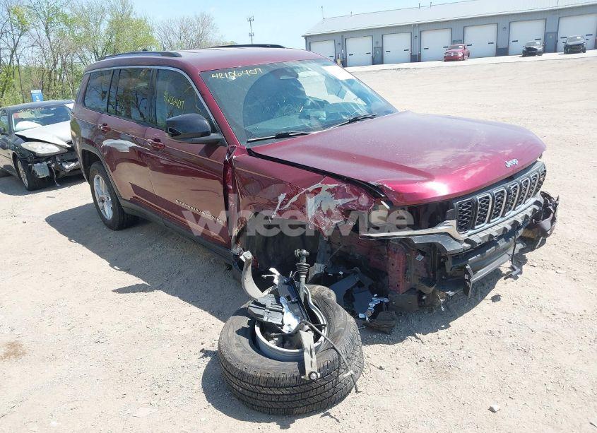 2021 Jeep Grand CHEROKEE L LAREDO 4X4 (VIN 1C4RJKAG7M8168463) main photo