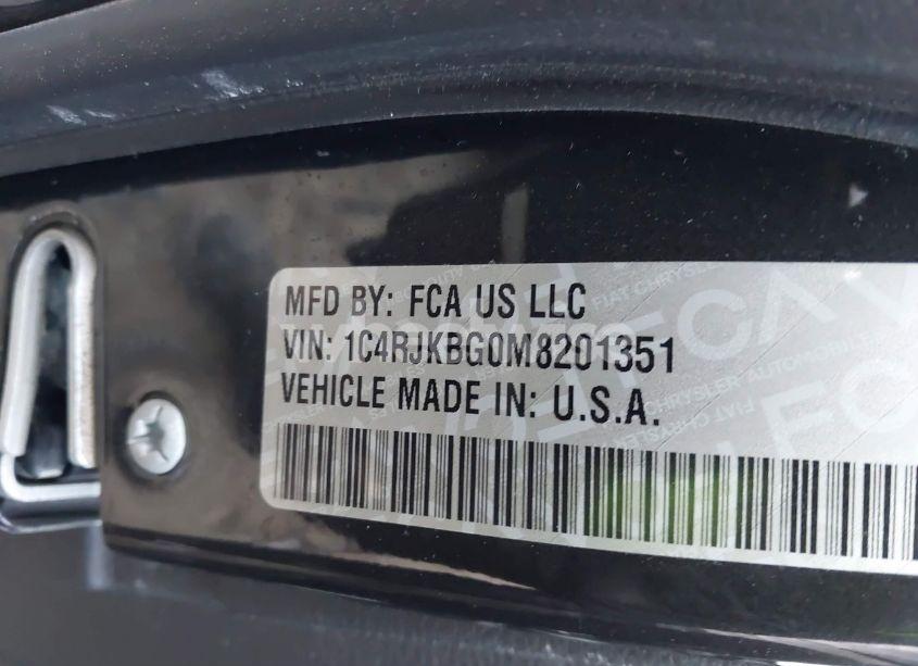 Photo 9 of 2021 Jeep Grand CHEROKEE L LIMITED 4X4 (VIN 1C4RJKBG0M8201351)