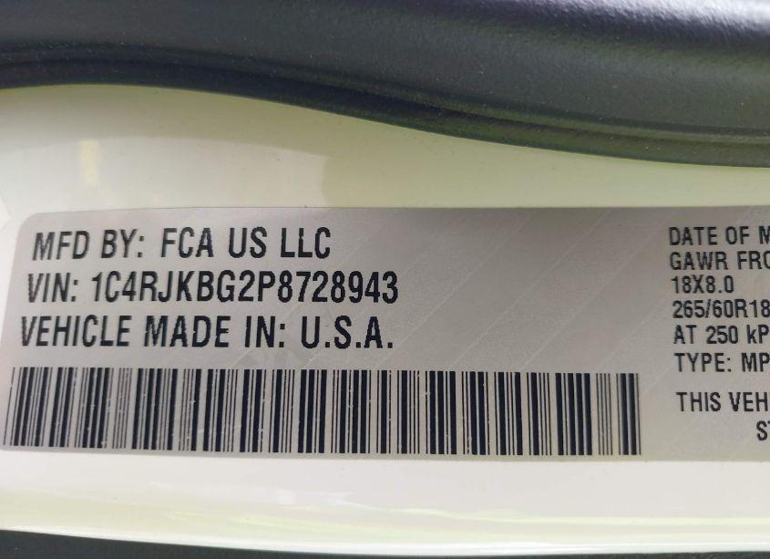 Photo 9 of 2023 Jeep Grand CHEROKEE L LIMITED 4X4 (VIN 1C4RJKBG2P8728943)