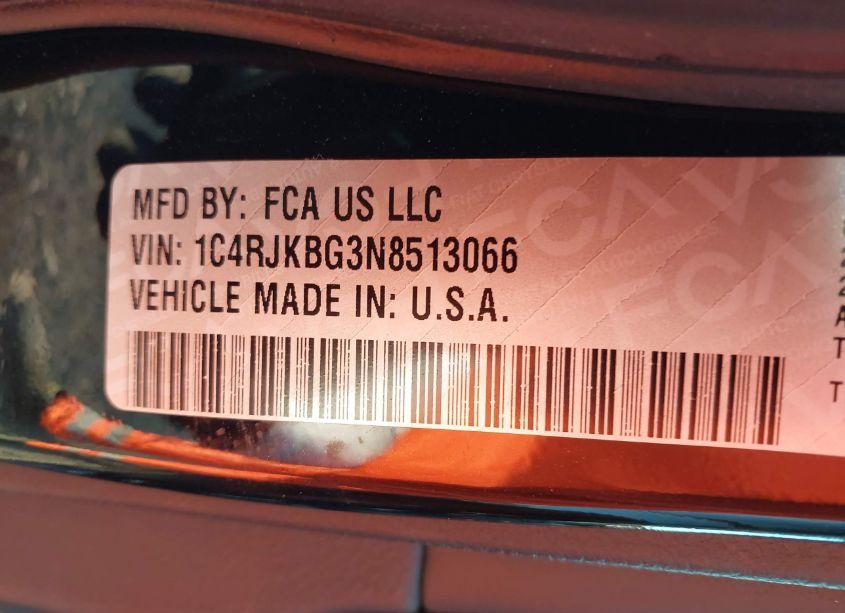 Photo 9 of 2022 Jeep Grand CHEROKEE L LIMITED 4X4 (VIN 1C4RJKBG3N8513066)