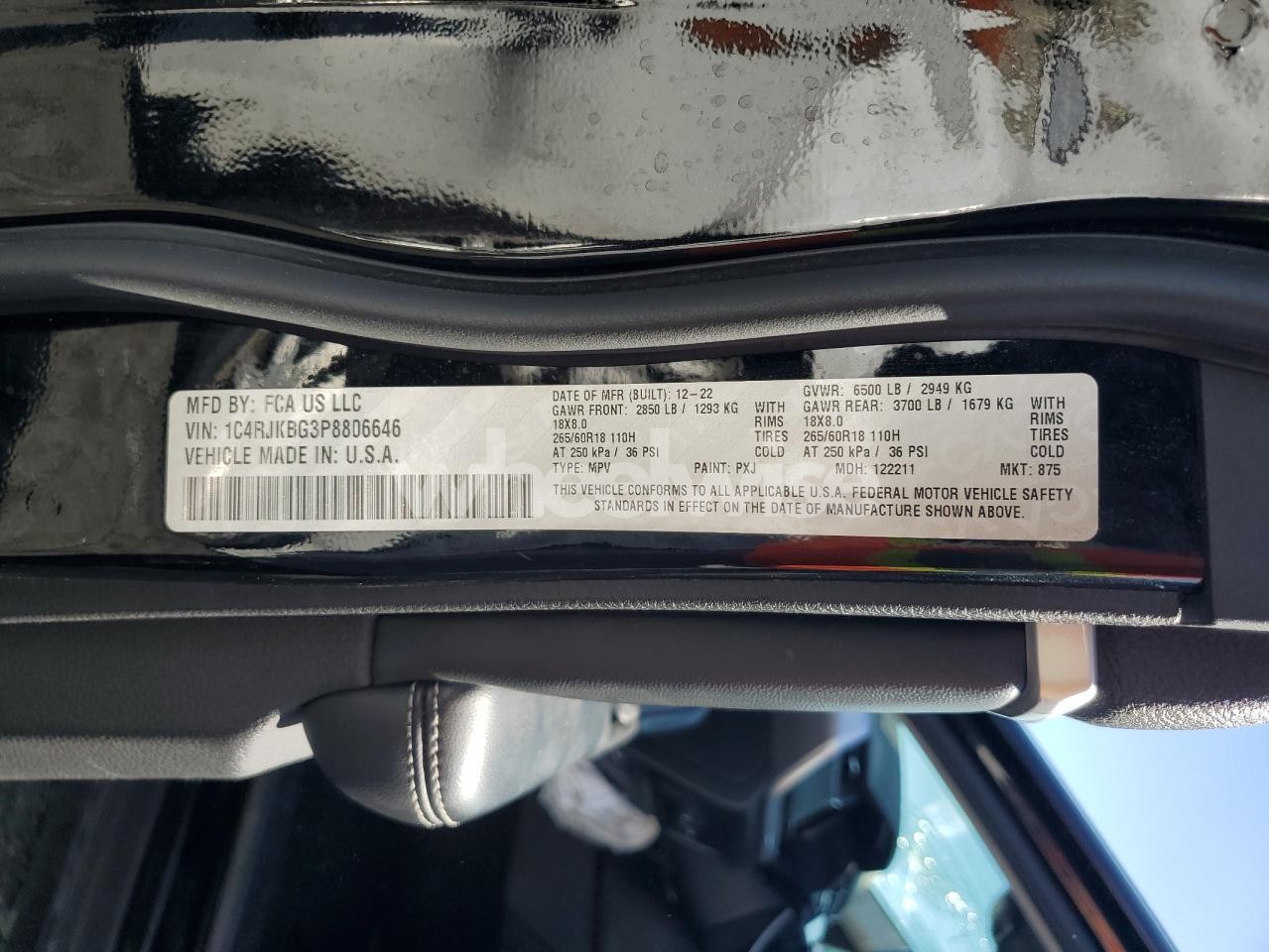 Photo 13 of 2023 JEEP GRAND CHEROKEE L LIMITED (VIN 1C4RJKBG3P8806646)