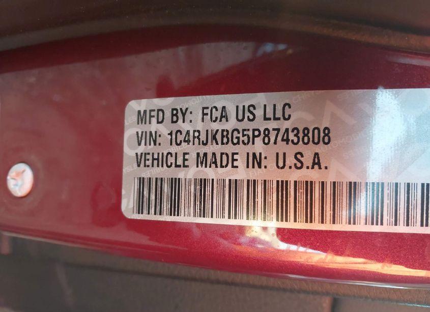 Photo 9 of 2023 Jeep Grand CHEROKEE L LIMITED 4X4 (VIN 1C4RJKBG5P8743808)