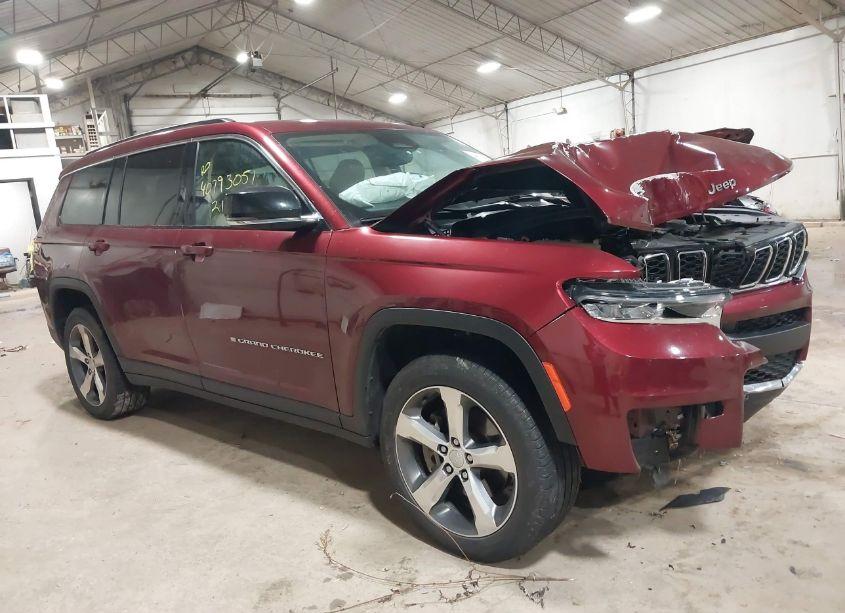 2021 Jeep Grand CHEROKEE L LIMITED 4X4 (VIN 1C4RJKBG7M8186279) main photo